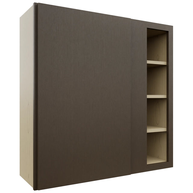 Fabuwood Luxe Canyon Oak WBC3636 Wall Corner Blind Cabinet, Front View