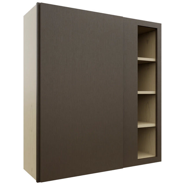 Fabuwood Luxe Canyon Oak WBC3639 Wall Corner Blind Cabinet, Front View