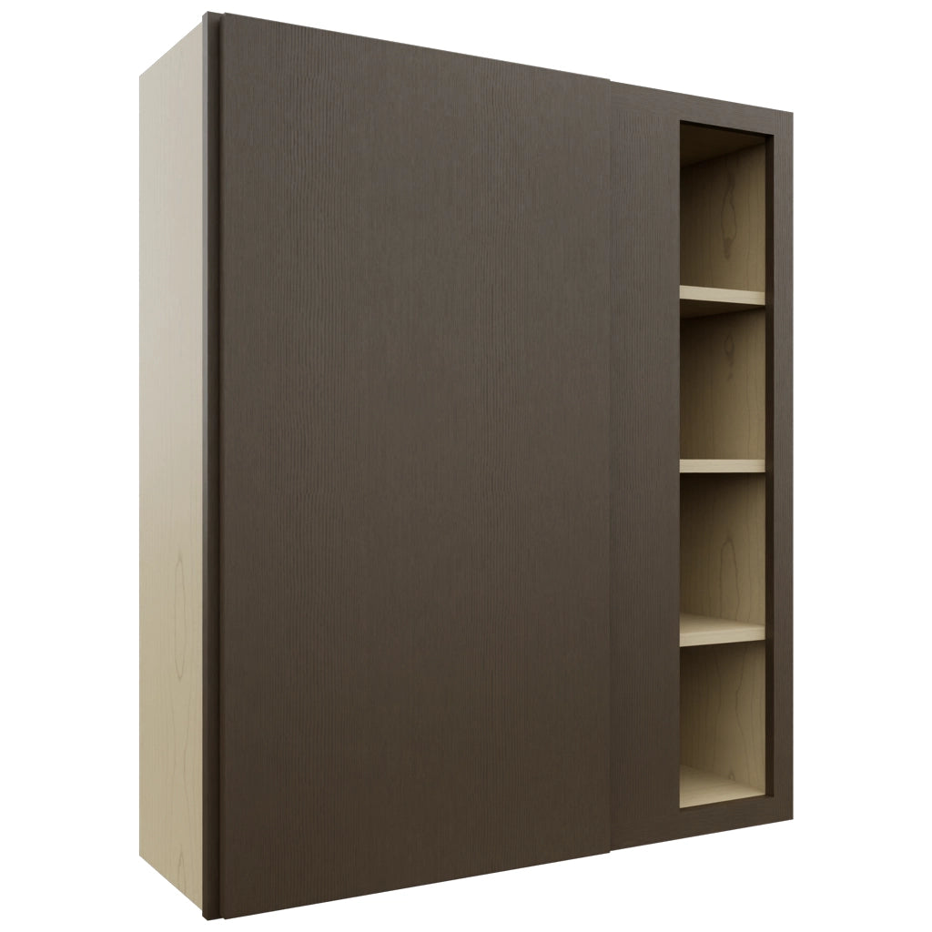 Fabuwood Luxe Canyon Oak WBC3642 Wall Corner Blind Cabinet, Front View