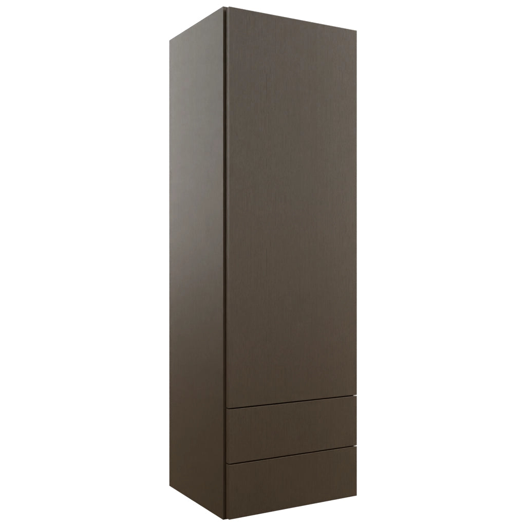 Fabuwood Luxe Canyon Oak WD1857 Wall Drawer Cabinet, Front View