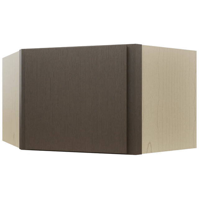 Fabuwood Luxe Canyon Oak WDC2415 Wall Corner Diagonal Cabinet, Front View