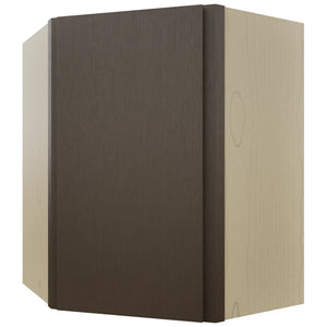 Fabuwood Luxe Canyon Oak WDC2430 Wall Corner Diagonal Cabinet, Front View
