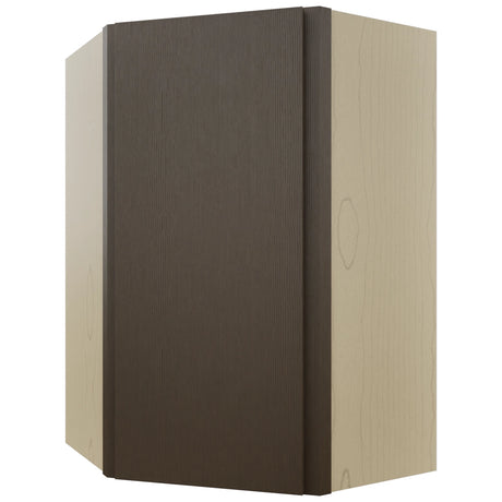 Fabuwood Luxe Canyon Oak WDC2436 Wall Corner Diagonal Cabinet, Front View