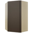 Fabuwood Luxe Canyon Oak WDC2439 Wall Corner Diagonal Cabinet, Front View