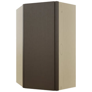 Fabuwood Luxe Canyon Oak WDC2442 Wall Corner Diagonal Cabinet, Front View