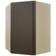 Fabuwood Luxe Canyon Oak WDC2736 Wall Corner Diagonal Cabinet, Front View