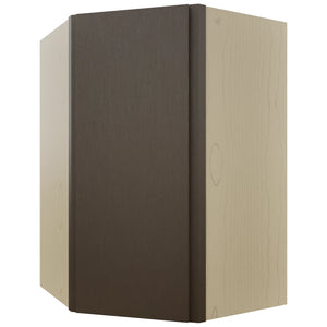 Fabuwood Luxe Canyon Oak WDC2739 Wall Corner Diagonal Cabinet, Front View