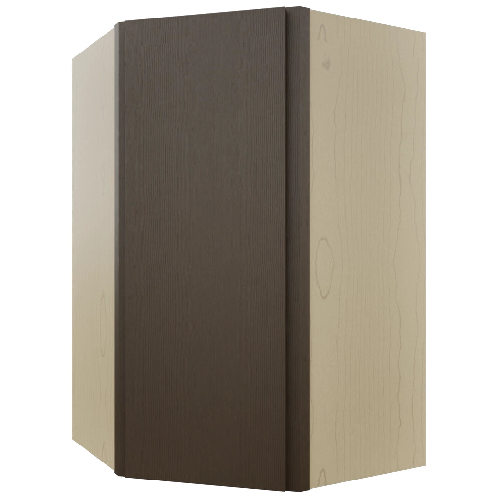 Fabuwood Luxe Canyon Oak WDC2742 Wall Corner Diagonal Cabinet, Front View