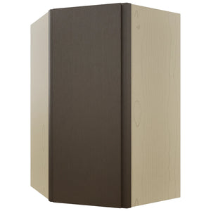 Fabuwood Luxe Canyon Oak WDC2742 Wall Corner Diagonal Cabinet, Front View