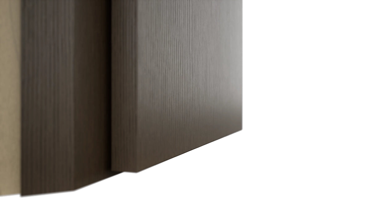 Fabuwood Luxe Canyon Oak WDC2742 Wall Corner Diagonal Cabinet, Detail View