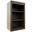 Fabuwood Luxe Canyon Oak WOS1830 Wall Open Shelf, Front View