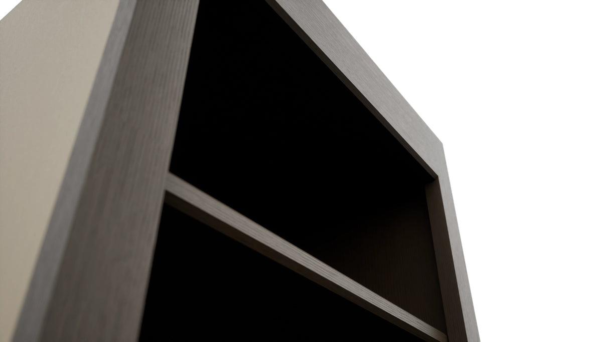 Fabuwood Luxe Canyon Oak WOS1830 Wall Open Shelf, Detail View