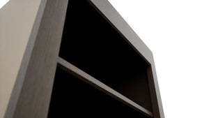 Fabuwood Luxe Canyon Oak WOS1836 Wall Open Shelf, Detail View