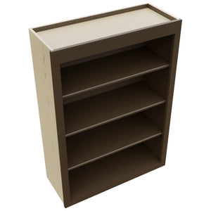 Fabuwood Luxe Canyon Oak WOS3042 Wall Open Shelf, Top View