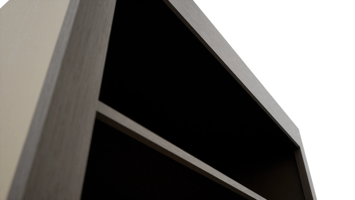 Fabuwood Luxe Canyon Oak WOS3042 Wall Open Shelf, Detail View