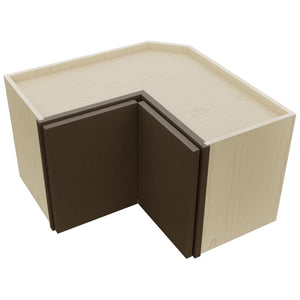 Fabuwood Luxe Canyon Oak WPC2415 Wall Corner Pie Cabinet, Top View