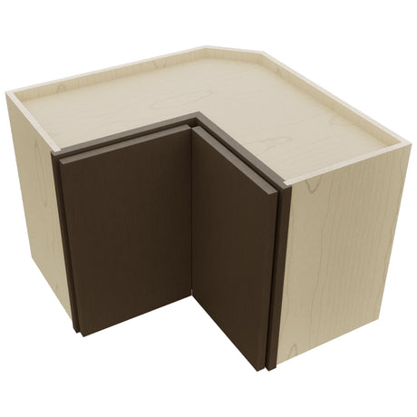 Fabuwood Luxe Canyon Oak WPC2418 Wall Corner Pie Cabinet, Top View