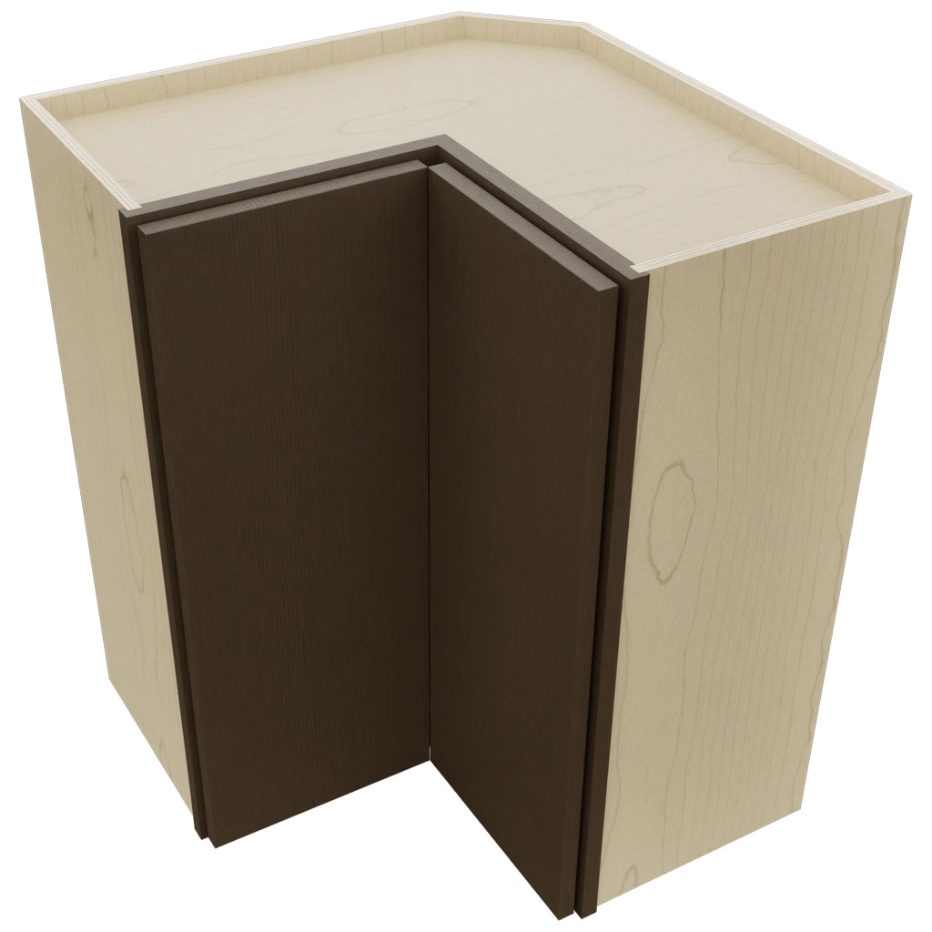 Fabuwood Luxe Canyon Oak WPC2430 Wall Corner Pie Cabinet, Top View