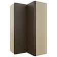 Fabuwood Luxe Canyon Oak WPC2442 Wall Corner Pie Cabinet, Front View