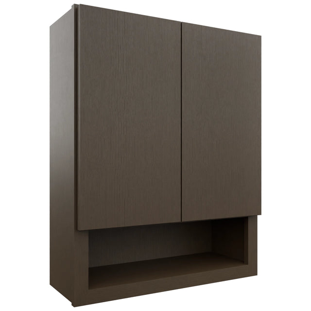Fabuwood Luxe Canyon Oak WVS2430 Vanity Wall Storage, Front View