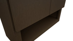 Fabuwood Luxe Canyon Oak WVS2430 Vanity Wall Storage, Detail View