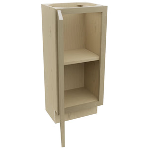 Fabuwood Luxe Desert Oak B15FD-12D Base Full Door Cabinet, Open View