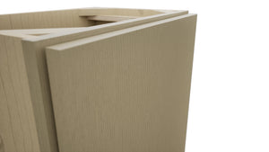 Fabuwood Luxe Desert Oak B18FD-12D Base Full Door Cabinet, Detail View