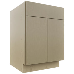 Fabuwood Luxe Desert Oak B24 Base Standard Cabinet, Front View