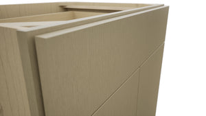 Fabuwood Luxe Desert Oak B30 Base Standard Cabinet, Detail View