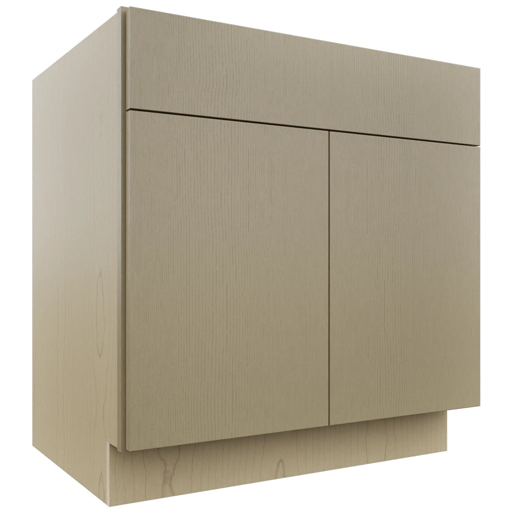 Fabuwood Luxe Desert Oak B33SDF Base Standard Cabinet, Front View