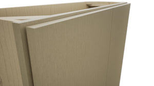 Fabuwood Luxe Desert Oak B36FD-12D Base Full Door Cabinet, Detail View