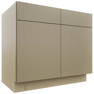 Fabuwood Luxe Desert Oak B39 Base Standard Cabinet, Front View
