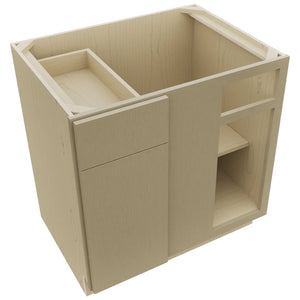 Fabuwood Luxe Desert Oak BLB39/42 Base Corner Blind Cabinet, Top View