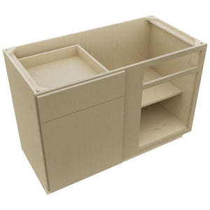 Fabuwood Luxe Desert Oak BLB48/51 Base Corner Blind Cabinet, Top View