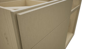 Fabuwood Luxe Desert Oak BLB48/51 Base Corner Blind Cabinet, Detail View