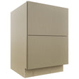 Fabuwood Luxe Desert Oak DB24-2 Base 2 Drawers Cabinet, Front View