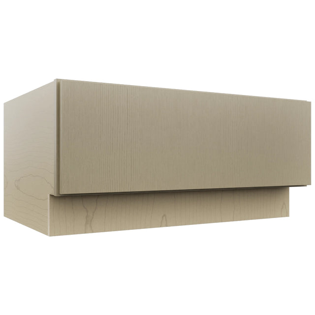 Fabuwood Luxe Desert Oak DBS36 Base Bench Seat Cabinet, Front View
