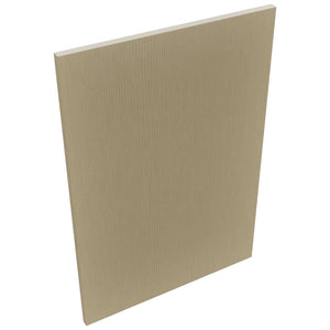 Fabuwood Luxe Desert Oak DD W2130 DOOR Panel, Top View