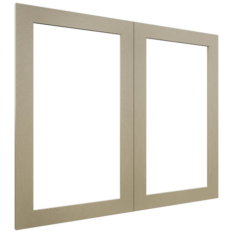 Fabuwood Luxe Desert Oak DS DFG3630 Wall Prepped Door, Front View