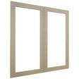 Fabuwood Luxe Desert Oak DS DFG3636 Wall Prepped Door, Front View