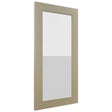 Fabuwood Luxe Desert Oak DS GDW1530 Wall Glass Door, Front View