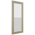 Fabuwood Luxe Desert Oak DS GDW1536 Wall Glass Door, Front View