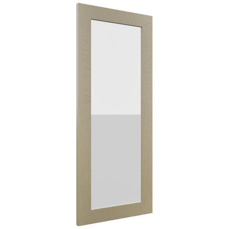 Fabuwood Luxe Desert Oak DS GDW1536 Wall Glass Door, Front View
