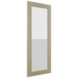 Fabuwood Luxe Desert Oak DS GDW1539 Wall Glass Door, Front View