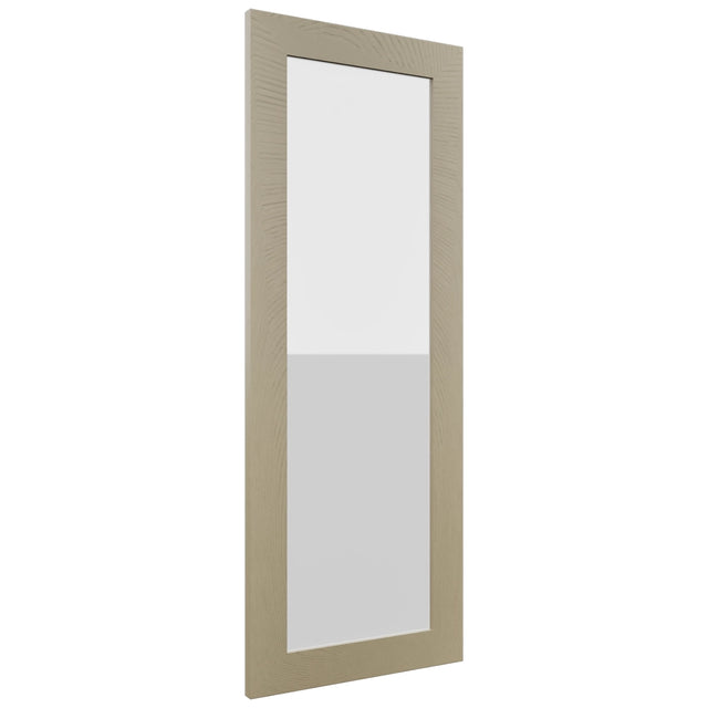 Fabuwood Luxe Desert Oak DS GDW1539 Wall Glass Door, Front View