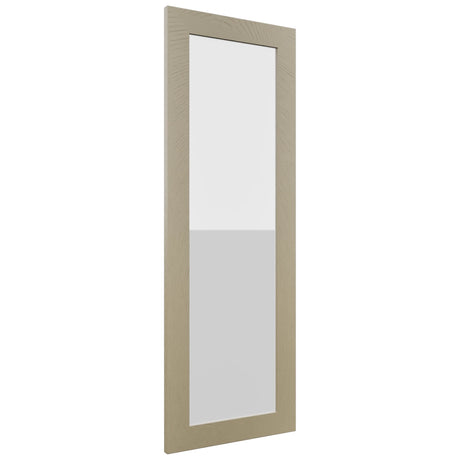 Fabuwood Luxe Desert Oak DS GDW1542 Wall Glass Door, Front View