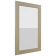 Fabuwood Luxe Desert Oak DS GDW1830 Wall Glass Door, Front View