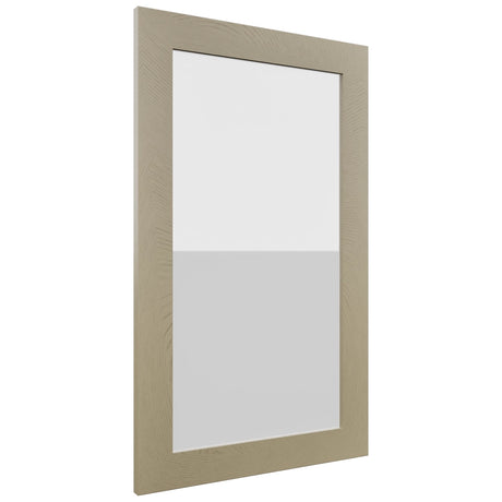 Fabuwood Luxe Desert Oak DS GDW1830 Wall Glass Door, Front View