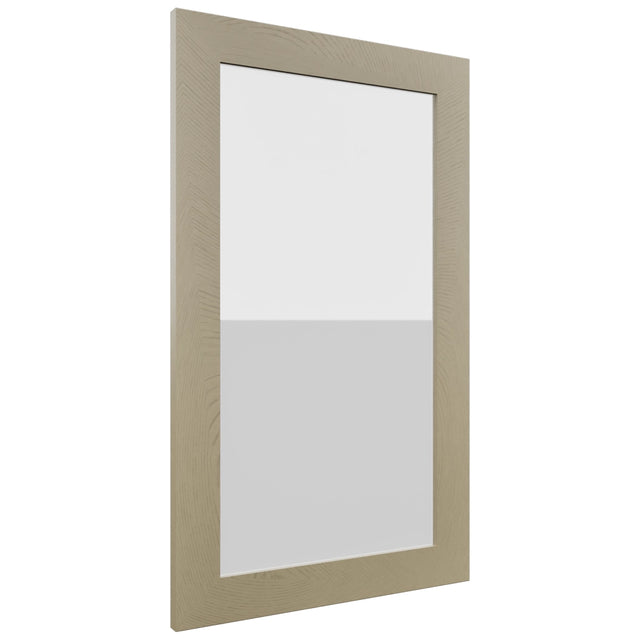 Fabuwood Luxe Desert Oak DS GDW1830 Wall Glass Door, Front View