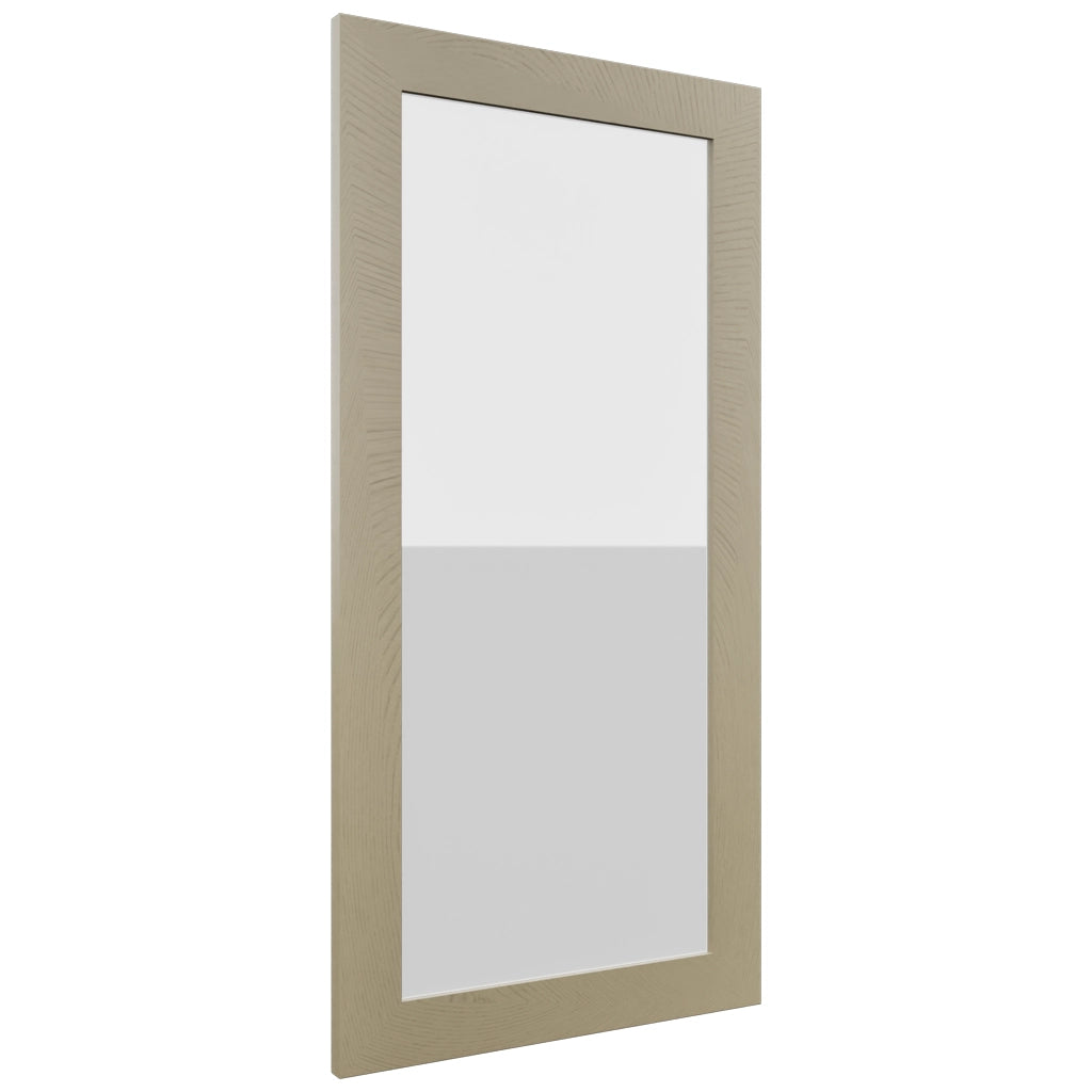 Fabuwood Luxe Desert Oak DS GDW1836 Wall Glass Door, Front View